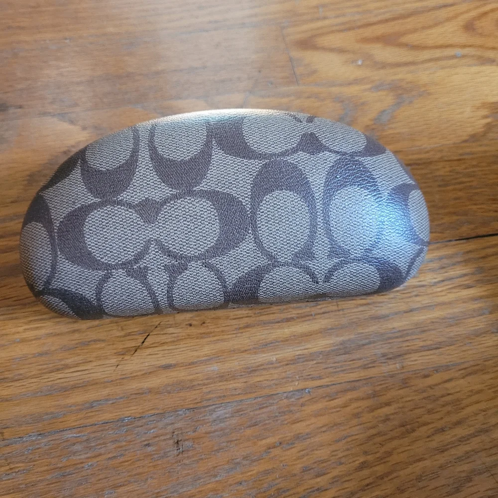 Coach eyeglass / sunglasses case